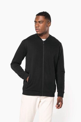 Giacca in felpa con zip