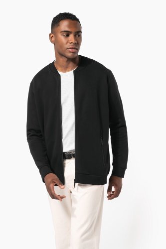 Giacca in felpa con zip
