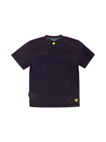 Maglia maniche corte in tessuto Waffle