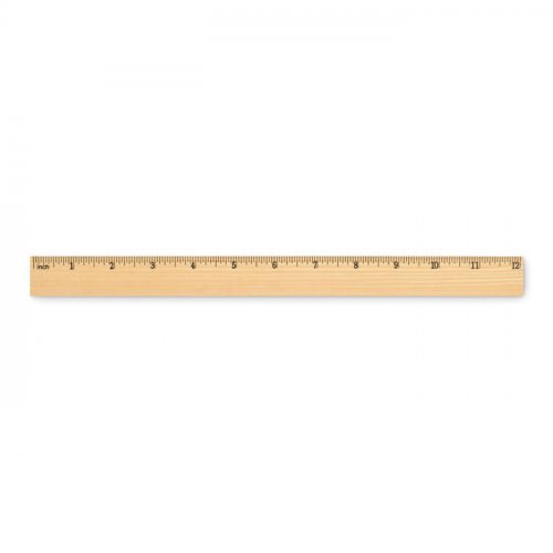 Righello in legno 30 cm