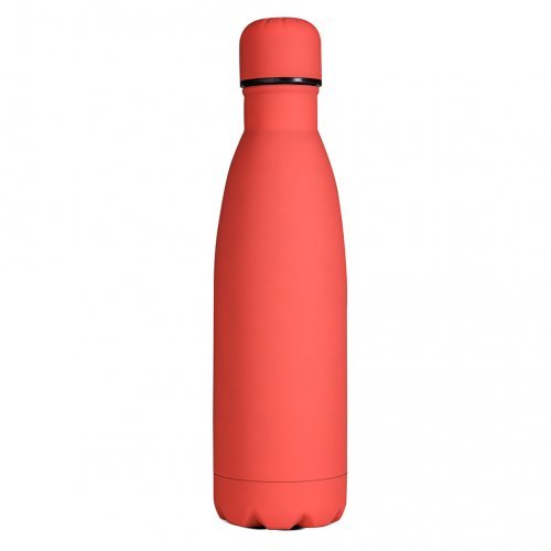 Borraccia termica 500 ml soft touch con doppia parete isol. in acciaio