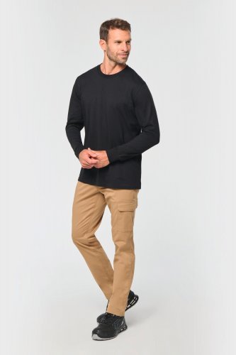 Pantaloni unisex in cotone elasticizzato