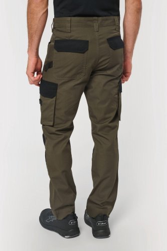 Pantalone uomo da lavoro bicolore