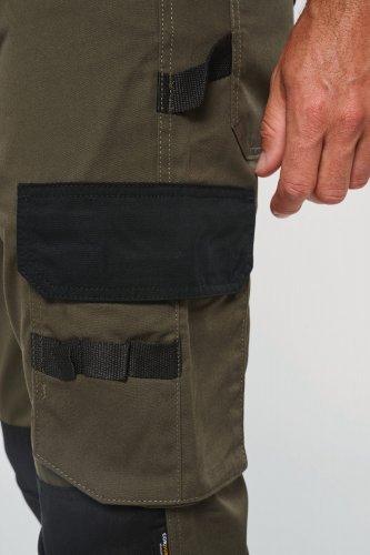 Pantalone uomo da lavoro bicolore