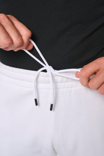 Pantalone uomo in felpa cargo ecosostenibile