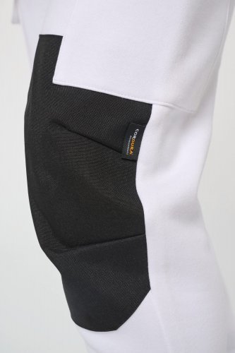 Pantalone uomo in felpa cargo ecosostenibile