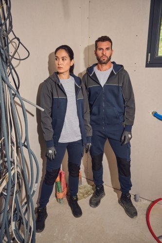 Pantalone uomo in felpa cargo ecosostenibile