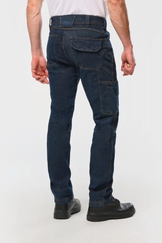 Pantaloni denim uomo multitasche