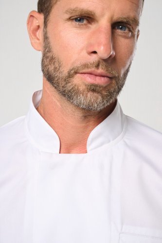 Giacca da cuoco ecosostenibile e traspirante maniche lunghe unisex