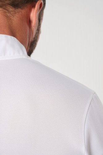 Giacca da cuoco ecosostenibile e traspirante maniche lunghe unisex