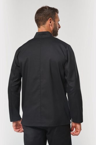 Giacca da cuoco ecosostenibile maniche lunghe unisex