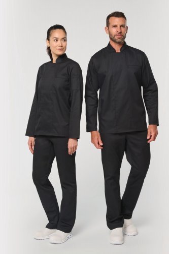 Giacca da cuoco ecosostenibile maniche lunghe unisex