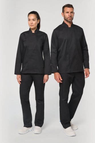 Giacca da cuoco ecosostenibile maniche lunghe unisex