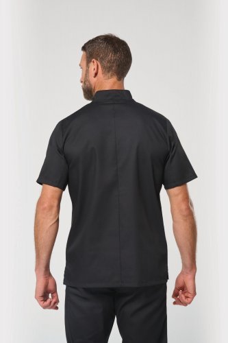 Giacca da cuoco ecosostenibile maniche corte unisex