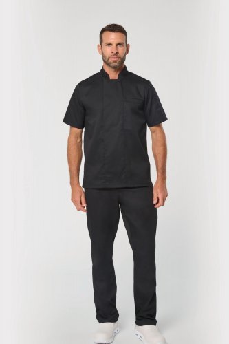 Giacca da cuoco ecosostenibile maniche corte unisex