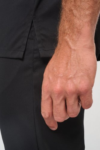 Giacca da cuoco ecosostenibile maniche corte unisex