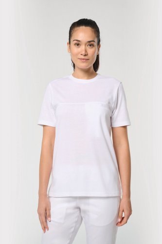 T-shirt da cuoco traspirante unisex