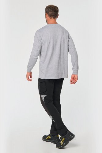 Pantaloni elasticizzati leggeri multitasche riciclati