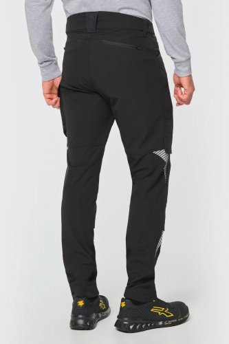 Pantaloni elasticizzati multitasche riciclati