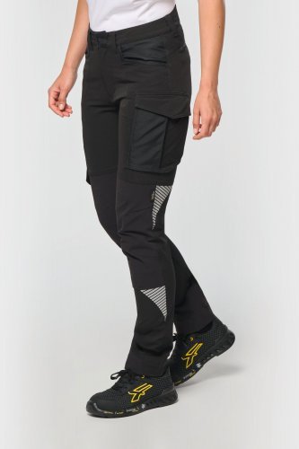 Pantaloni elasticizzati multitasche riciclati