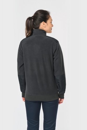 Pile unisex ecosostenibile con collo con zip