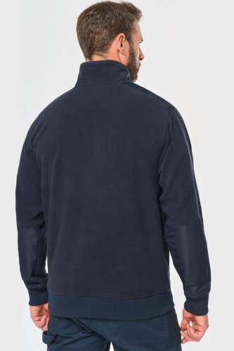 Pile unisex ecosostenibile con collo con zip