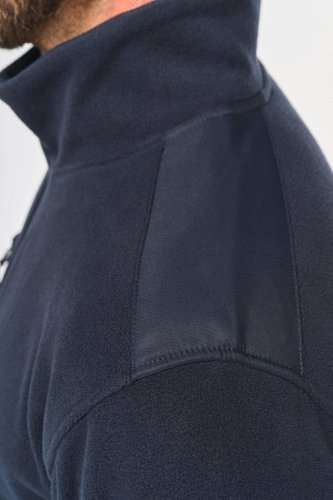 Pile unisex ecosostenibile con collo con zip