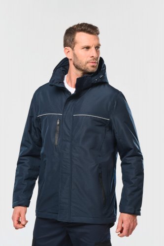 Parka performance unisex con cappuccio