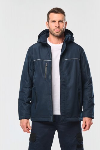 Parka performance unisex con cappuccio
