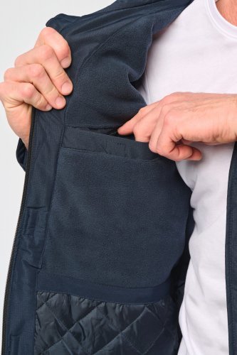 Parka performance unisex con cappuccio