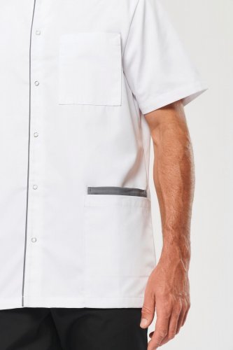 Camicia uomo in policotone con automatici