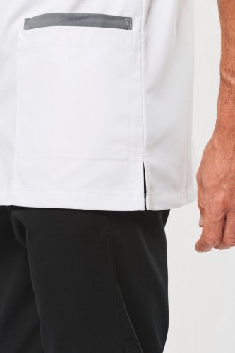 Camicia uomo in policotone con automatici