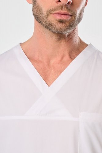 Tunica unisex in cotone maniche corte