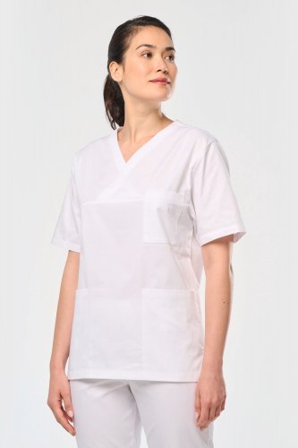 Tunica unisex in cotone maniche corte