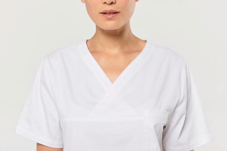 Tunica unisex in cotone maniche corte