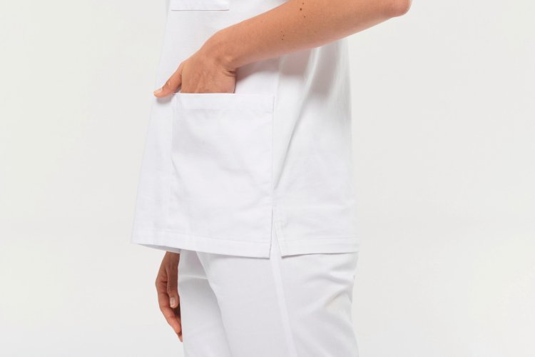 Tunica unisex in cotone maniche corte