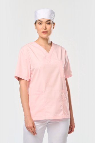 Tunica unisex maniche corte in policotone