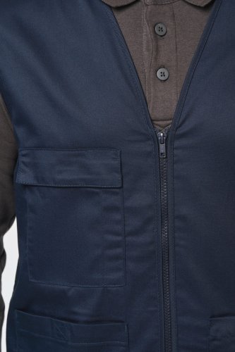Gilet unisex in policotone multitasche