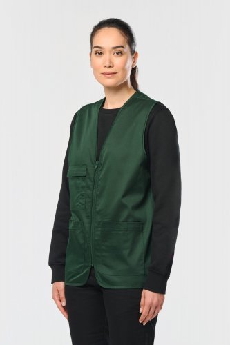 Gilet unisex in policotone multitasche