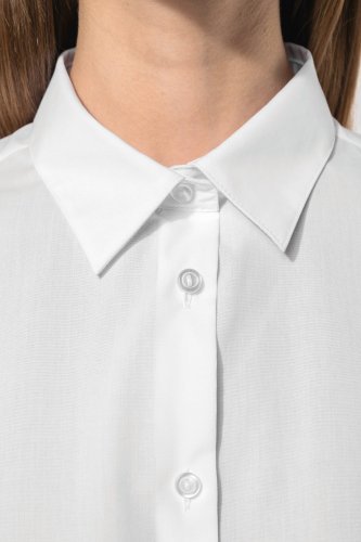 Camicia popeline policotone donna facile da lavare