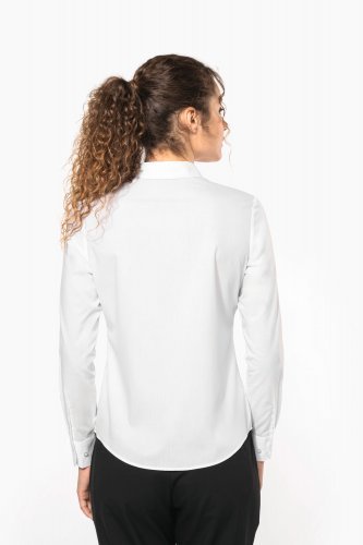 Camicia popeline policotone donna facile da lavare