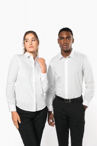 Camicia popeline policotone donna facile da lavare