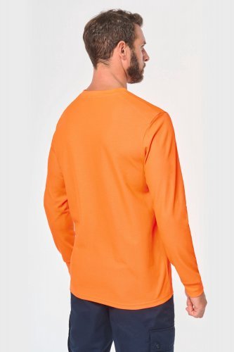 T-shirt unisex ecosostenibile maniche lunghe