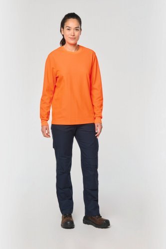 T-shirt unisex ecosostenibile maniche lunghe