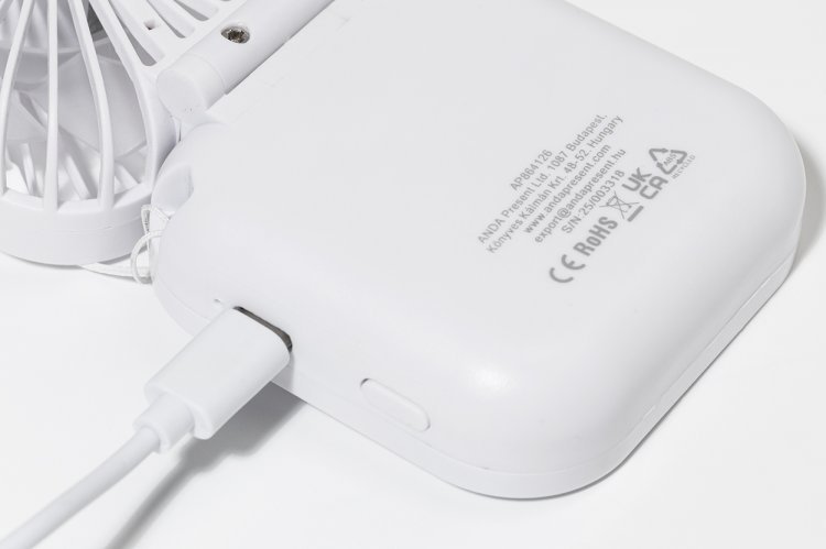 Ventilatore portatile ricaricabile in rabs aerofold