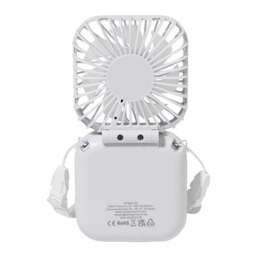 Ventilatore portatile ricaricabile in rabs aerofold