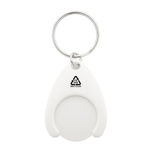 Portachiavi in rabs con gettone carrello  neppy