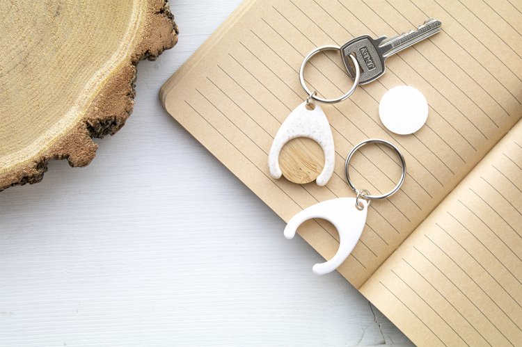 Gettone carrello in bambù boinc