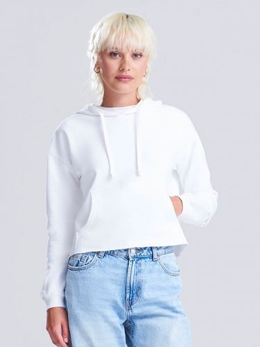 Girlie cropped hoodie