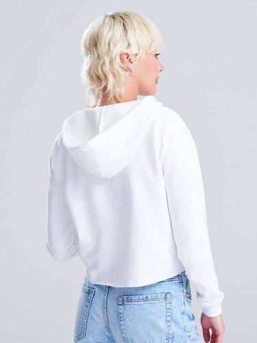 Girlie cropped hoodie